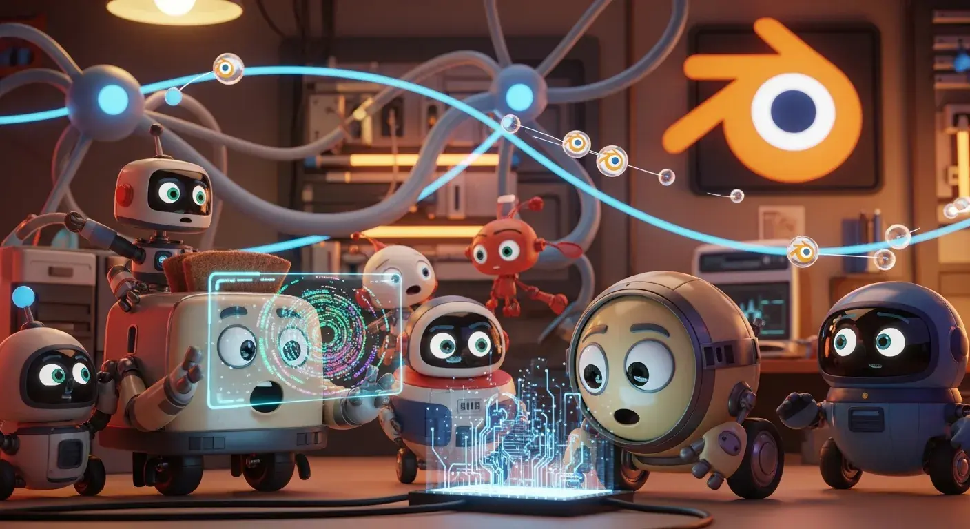 Dataset synthétique grâce au rendu 3D dans Blender