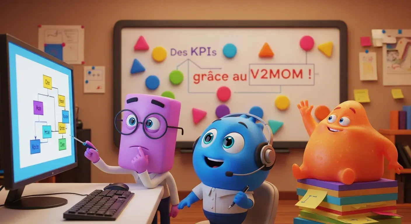 Des KPIs optimisés grace au V2MOM!