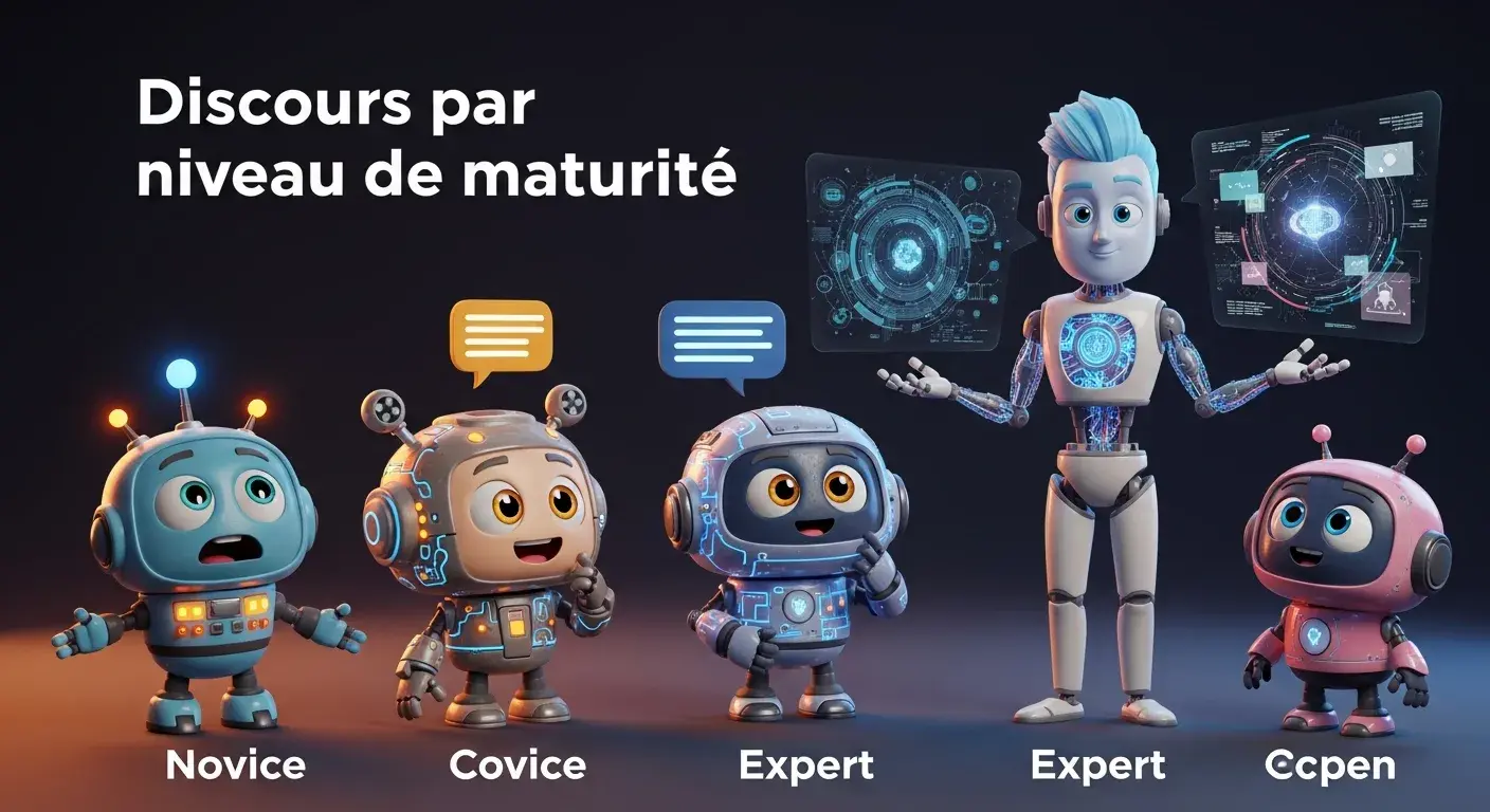 Discours par niveau de maturité